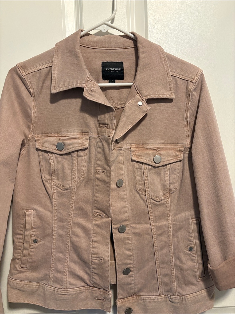 Liverpool Dusty Rose Jean Jacket - Women's